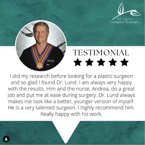 Client Testimonial of Dr. Lund